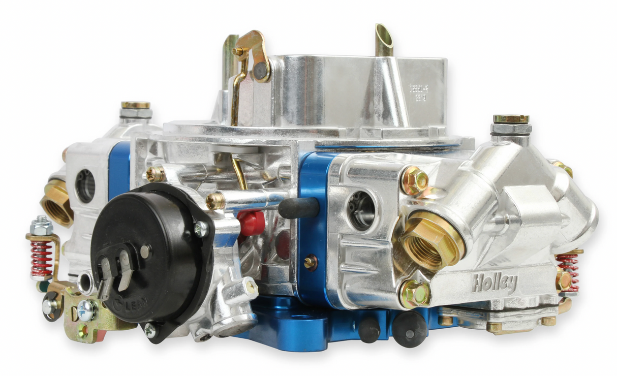 Holley® #0-76750BL Ultra Double Pumper Carburetor (750 CFM - 4150 - Mechanical Secondaries - Shiny - Gasoline)