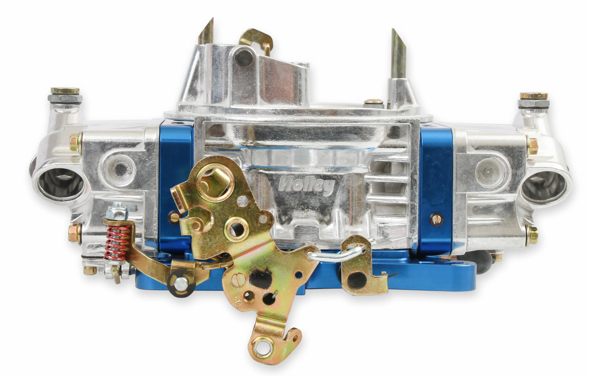 Holley® #0-76750BL Ultra Double Pumper Carburetor (750 CFM - 4150 - Mechanical Secondaries - Shiny - Gasoline)