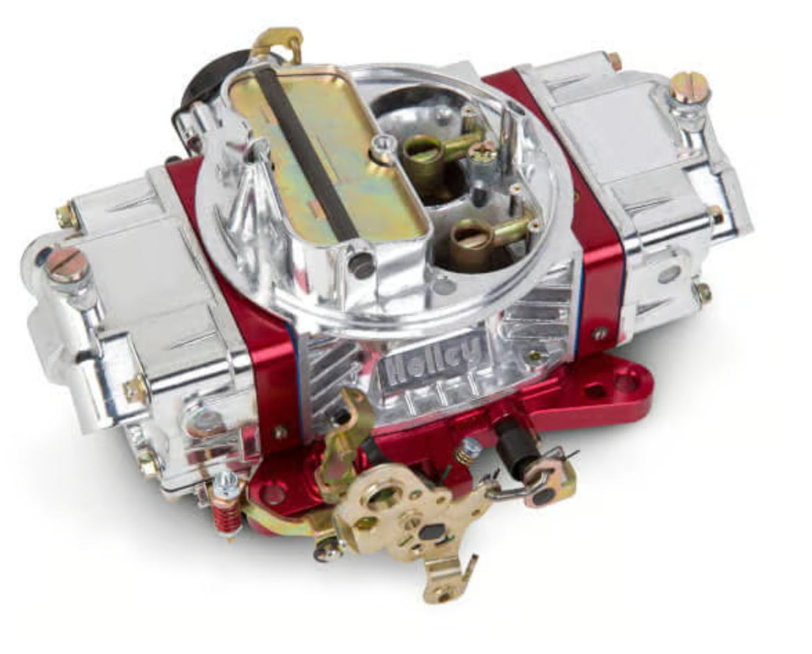Holley® # 0-76750RD Ultra Double Pumper Carburetor (750 CFM - 4150 - Mechanical Secondaries - Shiny - Gasoline)
