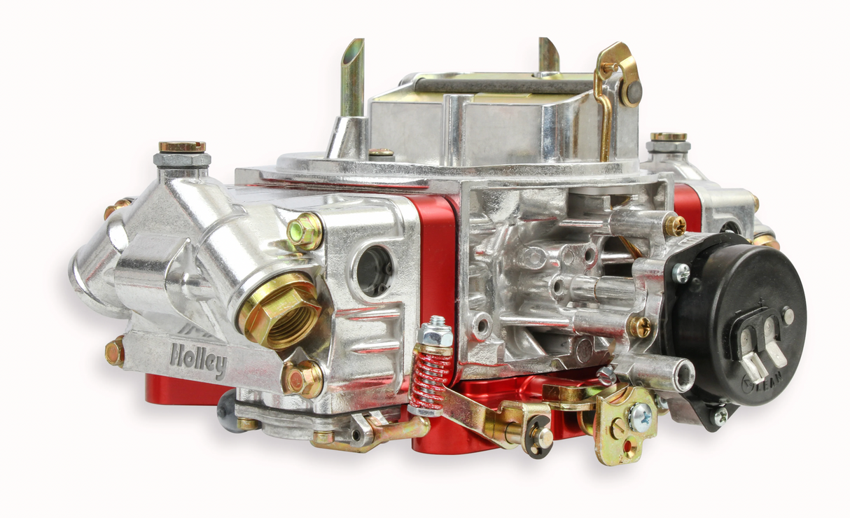 Holley® # 0-76750RD Ultra Double Pumper Carburetor (750 CFM - 4150 - Mechanical Secondaries - Shiny - Gasoline)