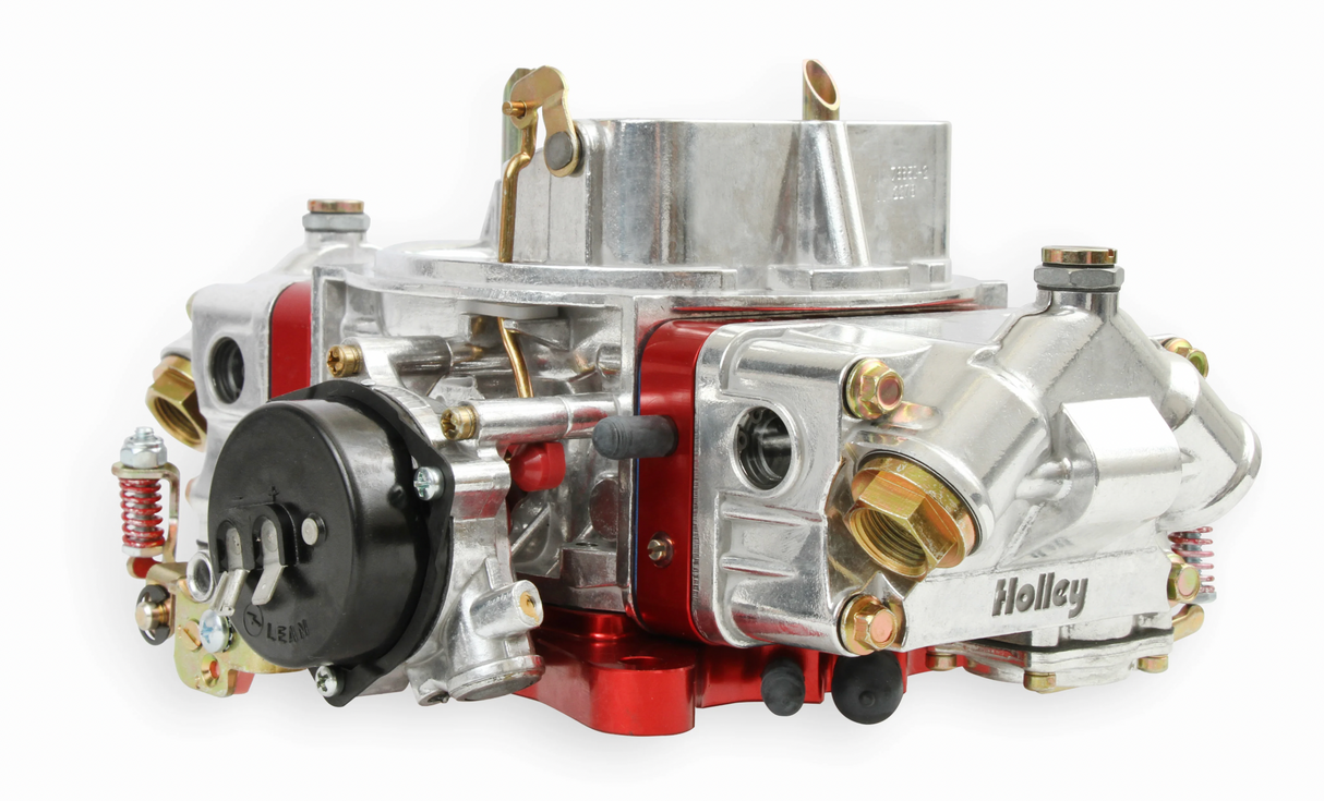 Holley® # 0-76750RD Ultra Double Pumper Carburetor (750 CFM - 4150 - Mechanical Secondaries - Shiny - Gasoline)