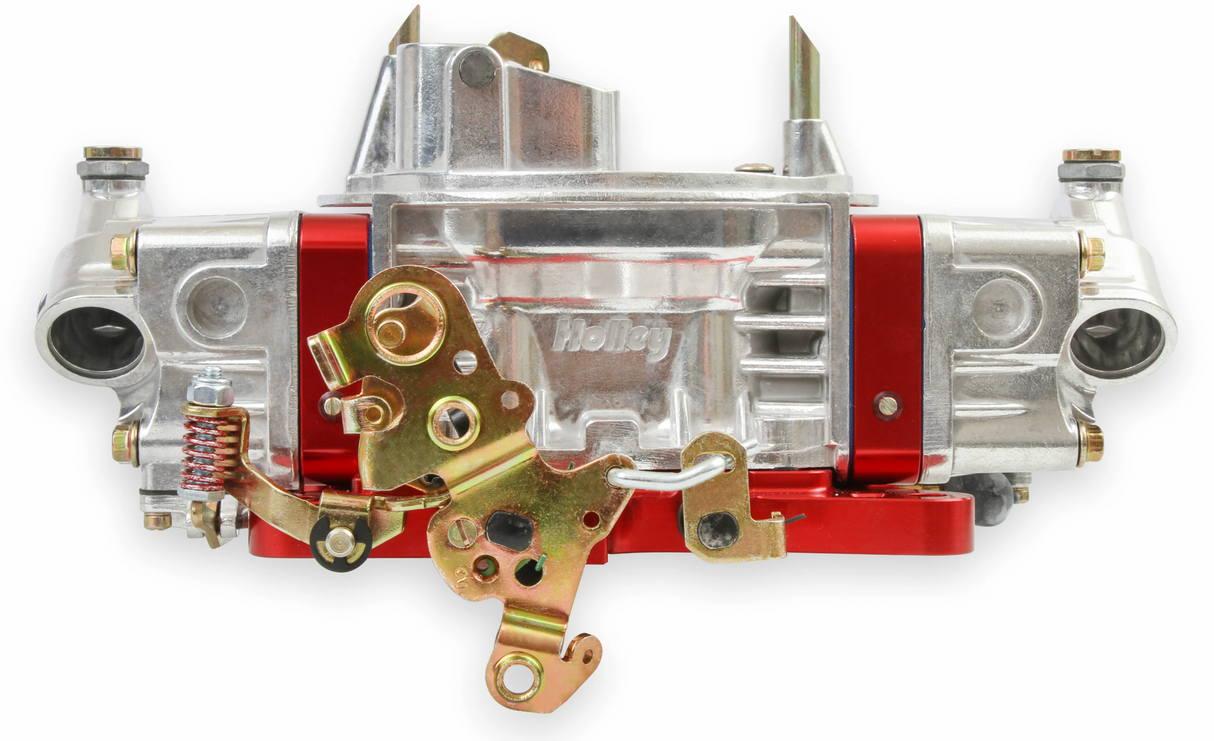 Holley® #0-76850RD Ultra Double Pumper Carburetor (850 CFM - 4150 - Mechanical Secondaries - Shiny - Gasoline)