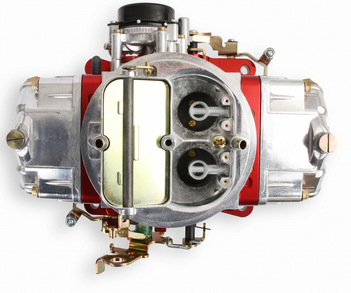 Holley® #0-76850RD Ultra Double Pumper Carburetor (850 CFM - 4150 - Mechanical Secondaries - Shiny - Gasoline)