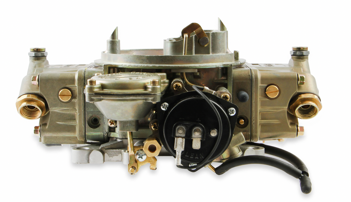 Holley® #0-80531  Classic Holley Carburetor (850 CFM - 4150 - Vacuum Secondaries - Gold Dichromate - Gasoline)