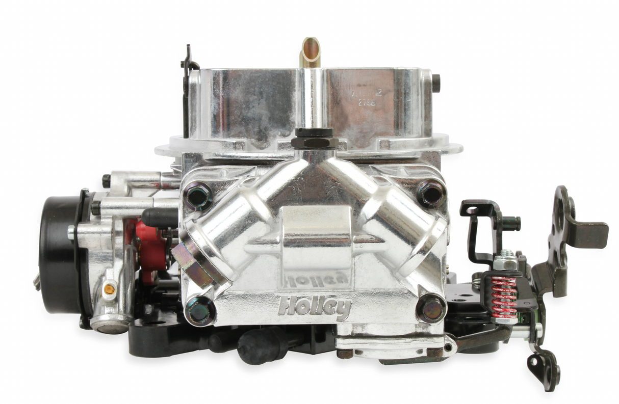 Holley® #0-76650BK Ultra Double Pumper Carburetor (650 CFM - 4150 - Mechanical Secondaries - Shiny - Gasoline)