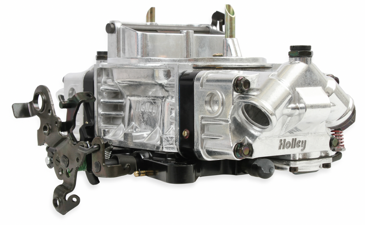 Holley® #0-76650BK Ultra Double Pumper Carburetor (650 CFM - 4150 - Mechanical Secondaries - Shiny - Gasoline)