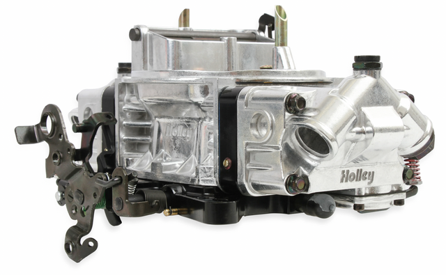Holley® #0-76650BK Ultra Double Pumper Carburetor (650 CFM - 4150 - Mechanical Secondaries - Shiny - Gasoline)