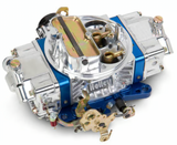 Holley® #0-76650BL Ultra Double Pumper Carburetor (650 CFM - 4150 - Mechanical Secondaries - Shiny - Gasoline)