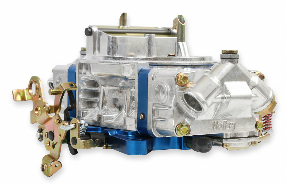 Holley® #0-76850BL Ultra Double Pumper Carburetor (850 CFM - 4150 - Mechanical Secondaries - Shiny - Gasoline)