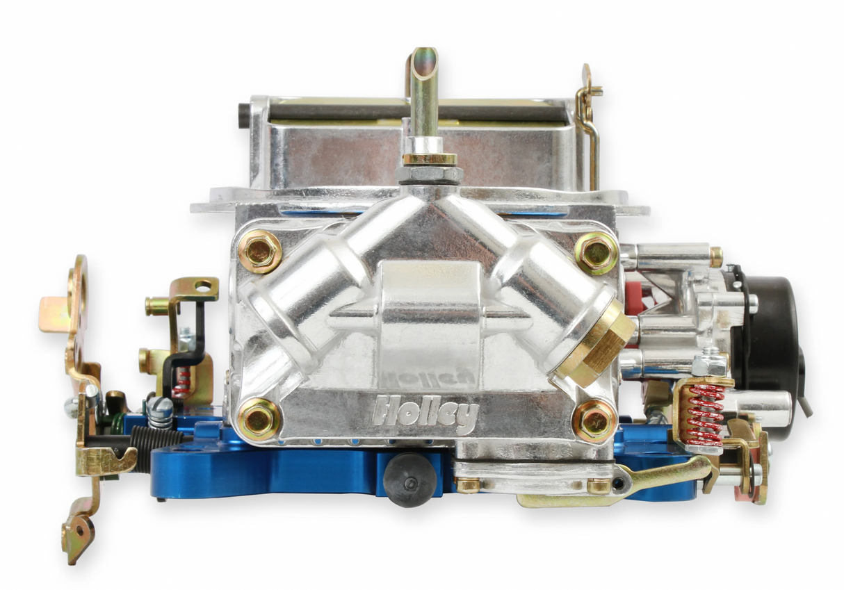 Holley® #0-76850BL Ultra Double Pumper Carburetor (850 CFM - 4150 - Mechanical Secondaries - Shiny - Gasoline)