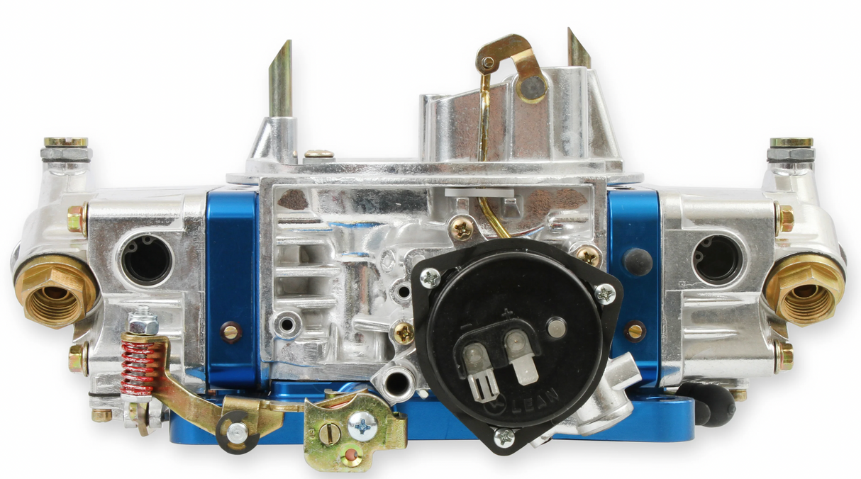 Holley® #0-76650BL Ultra Double Pumper Carburetor (650 CFM - 4150 - Mechanical Secondaries - Shiny - Gasoline)