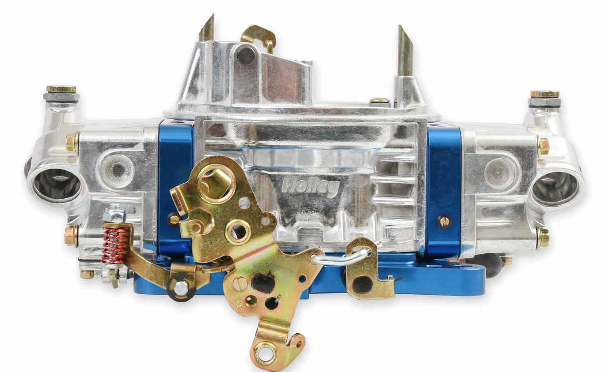 Holley® #0-76850BL Ultra Double Pumper Carburetor (850 CFM - 4150 - Mechanical Secondaries - Shiny - Gasoline)