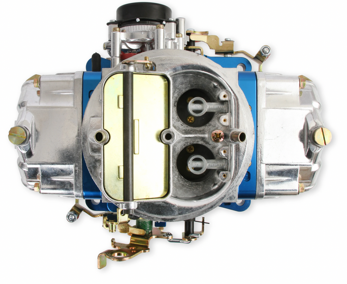 Holley® #0-76850BL Ultra Double Pumper Carburetor (850 CFM - 4150 - Mechanical Secondaries - Shiny - Gasoline)