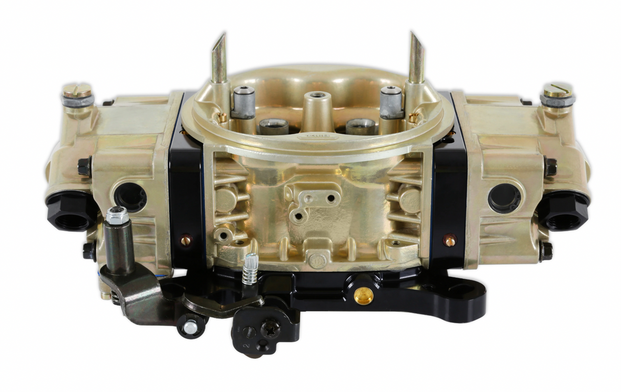 Holley® #0-80535-2 Classic HP Carburetor (750 CFM - 4150 - Mechanical Secondaries - Gold Dichromate - Methanol)