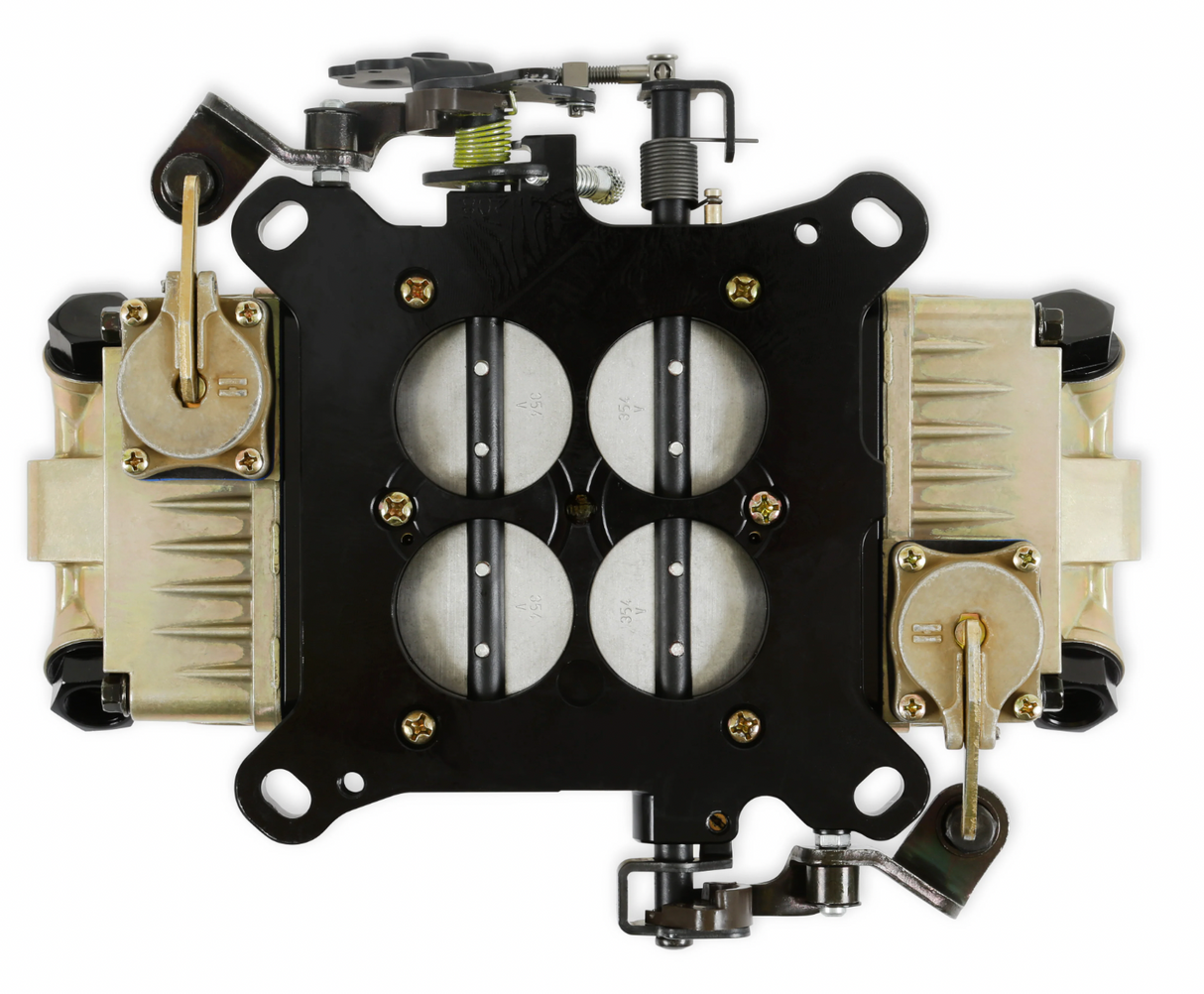 Holley® #0-80535-2 Classic HP Carburetor (750 CFM - 4150 - Mechanical Secondaries - Gold Dichromate - Methanol)