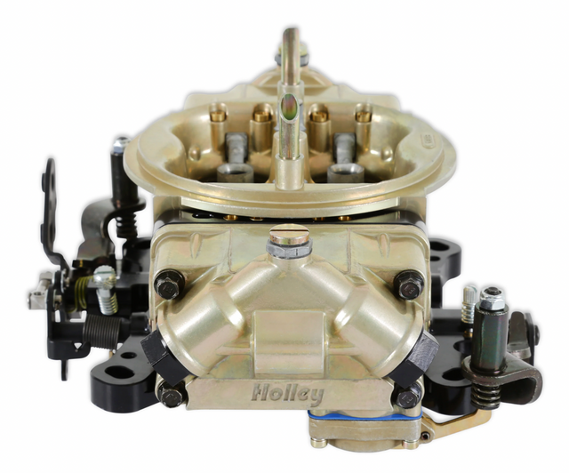 Holley® #0-80535-2 Classic HP Carburetor (750 CFM - 4150 - Mechanical Secondaries - Gold Dichromate - Methanol)