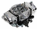 Holley® #0-67199BK Track Warrior Carburetor (650 CFM - 4150 - Mechanical Secondaries - Shiny - Gasoline)
