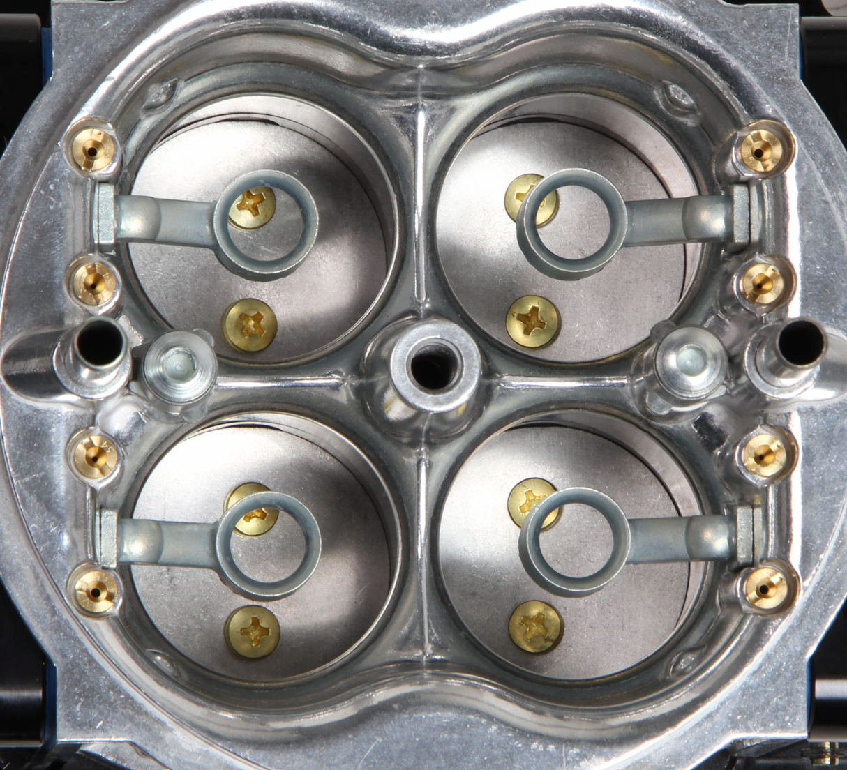 Holley® #0-67199BK Track Warrior Carburetor (650 CFM - 4150 - Mechanical Secondaries - Shiny - Gasoline)