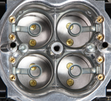 Holley® #0-67199BK Track Warrior Carburetor (650 CFM - 4150 - Mechanical Secondaries - Shiny - Gasoline)