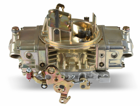 Holley® #0-4776C Double Pumper Carburetor (600 CFM - 4150 - Mechanical Secondaries - Gold Dichromate - Gasoline)