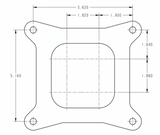 Holley® #0-82770 Aluminum Marine Avenger Carburetor (770 CFM - 4150 - Vacuum Secondaries - Hard Core Gray - Gasoline)