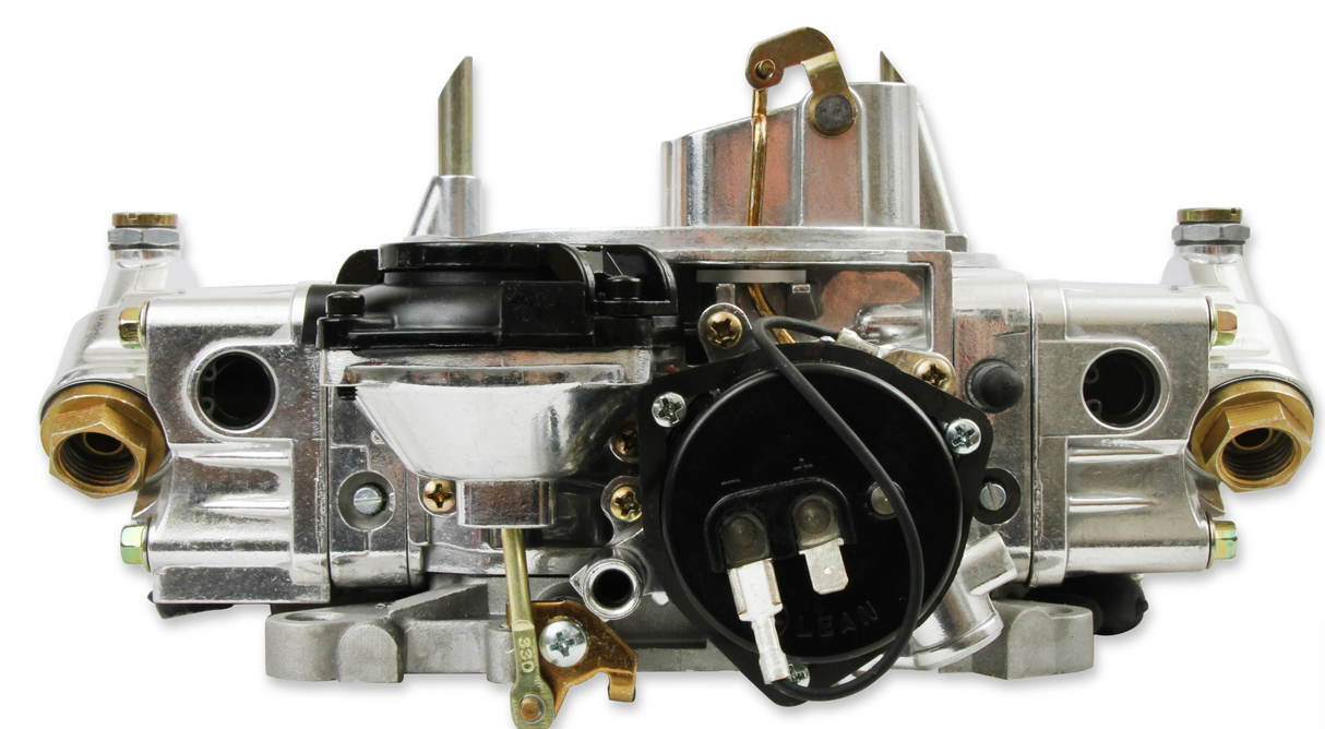 Holley® #0-83870 Street Avenger - Aluminum Carburetor (870 CFM - 4150 - Vacuum Secondaries - Shiny - Gasoline)