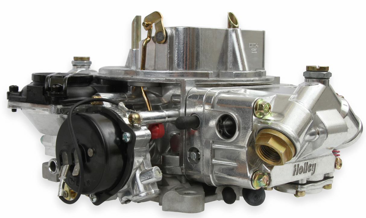 Holley® #0-83870 Street Avenger - Aluminum Carburetor (870 CFM - 4150 - Vacuum Secondaries - Shiny - Gasoline)
