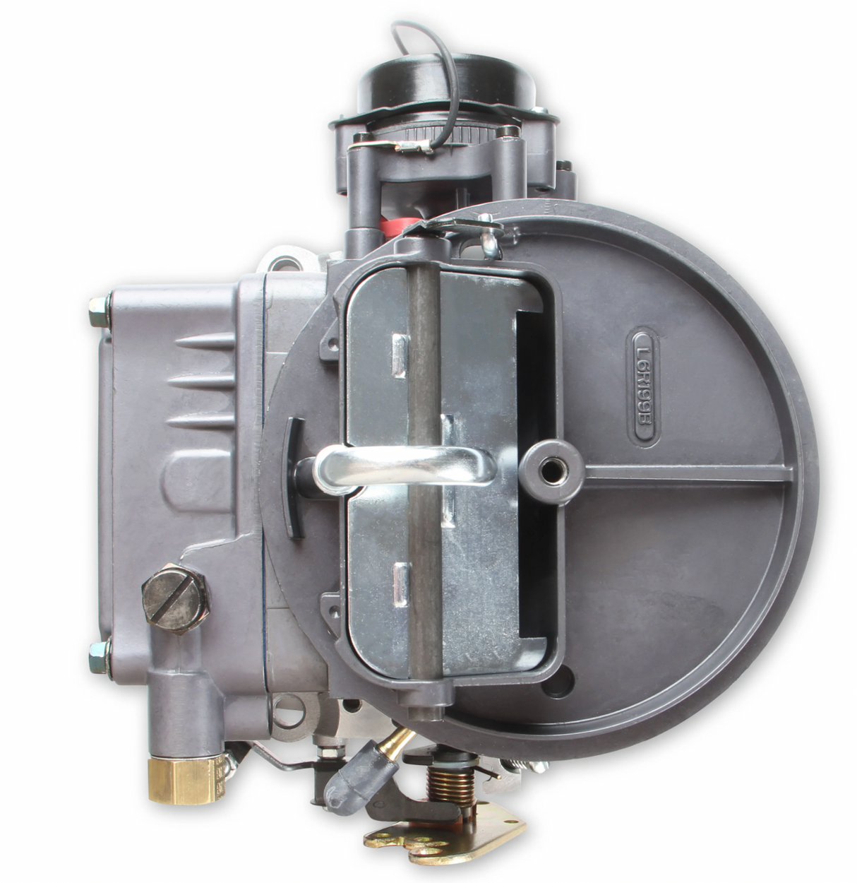 Holley® #0-80402-2 Marine Aluminum Carburetor (500 CFM - 2300 - Hard Core Gray - Gasoline)