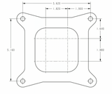 Holley® #0-81670 Street Avenger Carburetor (670 CFM - 4150 - Vacuum Secondaries - Shiny - Gasoline)