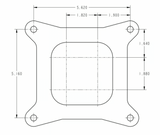 Holley® #0-81570 B  Street Avenger Carburetor (570 CFM - 4150 - Vacuum Secondaries - Shiny - Gasoline)