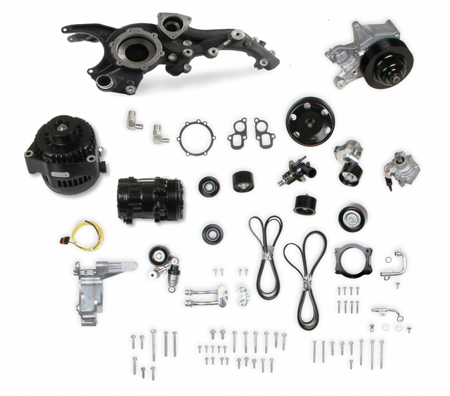Holley® #20-230BK 2019 Corvette ZR1 LT5 Mid-Mount Complete Drive System