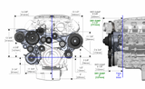 Holley® #20-230BK 2019 Corvette ZR1 LT5 Mid-Mount Complete Drive System