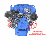 Holley® #20-230BK 2019 Corvette ZR1 LT5 Mid-Mount Complete Drive System