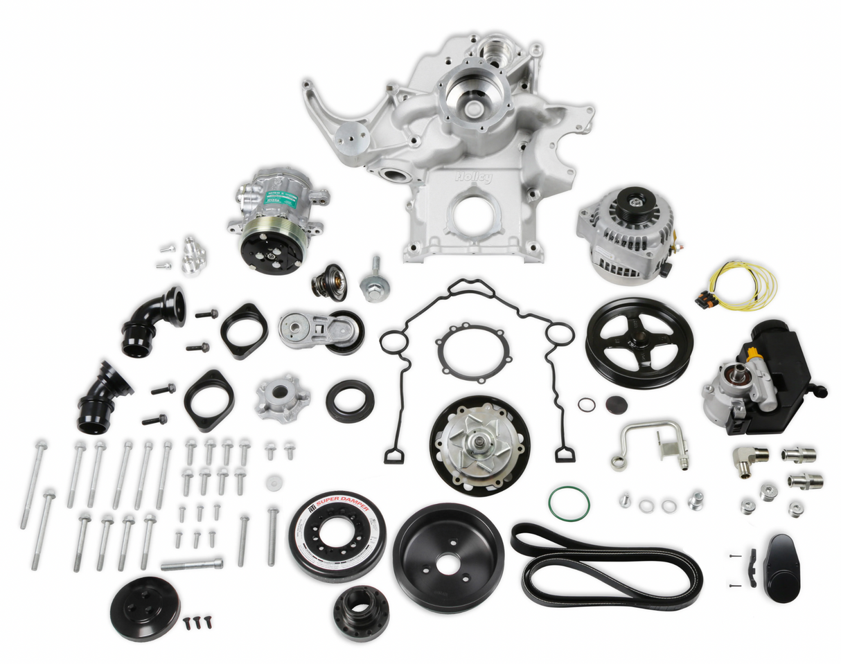 Holley® #20-293 (09-23) GEN III HEMI VVT Premium Mid-Mount Complete Drive System