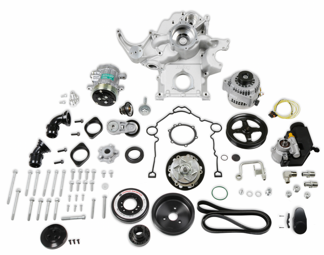 Holley® #20-292 (03-08) GEN III HEMI NON-VVT Premium Cast Mid-Mount Complete Drive System