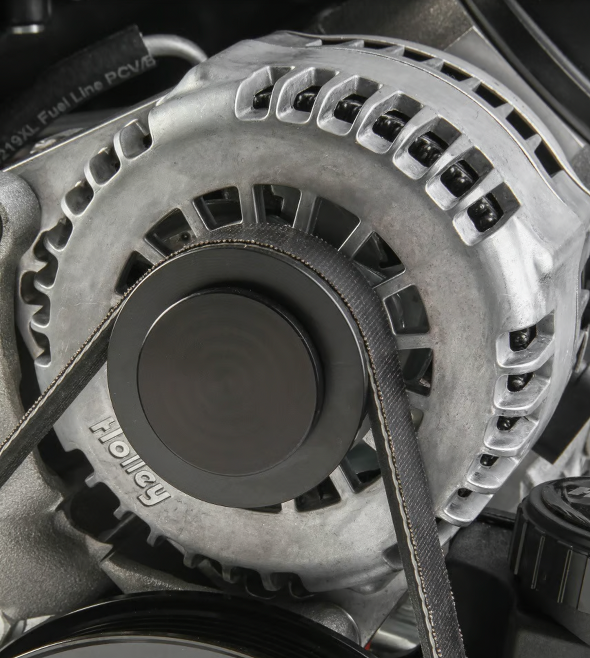 Holley® #20-201BK Camaro/Corvette GEN V LT1 Cast Mid-Mount Racing Drive System