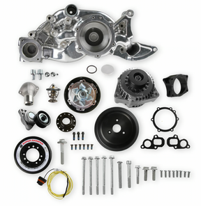 Holley® #20-202P Camaro/Corvette GEN V LT1 Polished Mid-Mount Racing Drive System Holley® #20-202P