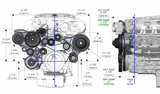 Holley® #20-221 CTS-V/Camaro/Corvette LT4 Premium Mid-Mount Complete Drive System
