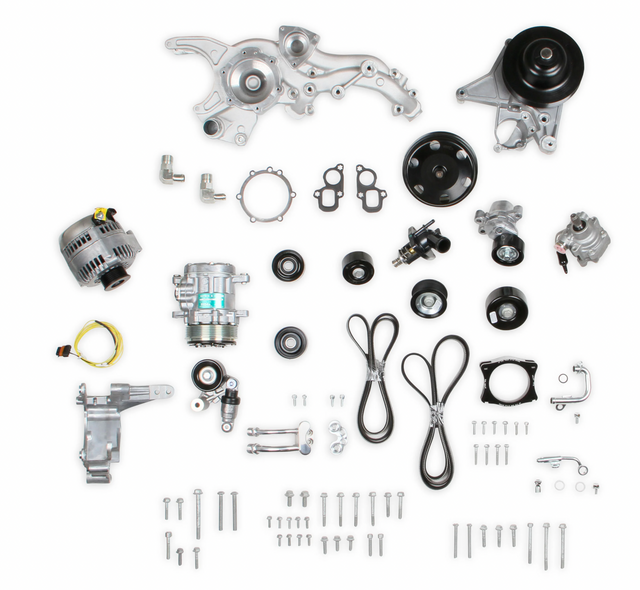 Holley® #20-221 CTS-V/Camaro/Corvette LT4 Premium Mid-Mount Complete Drive System