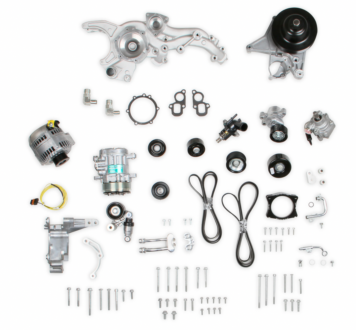 Holley® #20-221 CTS-V/Camaro/Corvette LT4 Premium Mid-Mount Complete Drive System