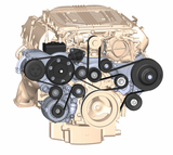Holley® #20-220BK GM GEN V LT4 Wet Sump Mid-Mount Complete Drive System