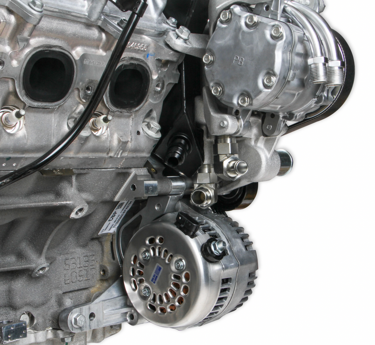 Holley® #20-220BK GM GEN V LT4 Wet Sump Mid-Mount Complete Drive System