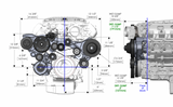 Holley® #20-220 GM GEN V LT4 Wet Sump Premium Mid-Mount Complete Drive System