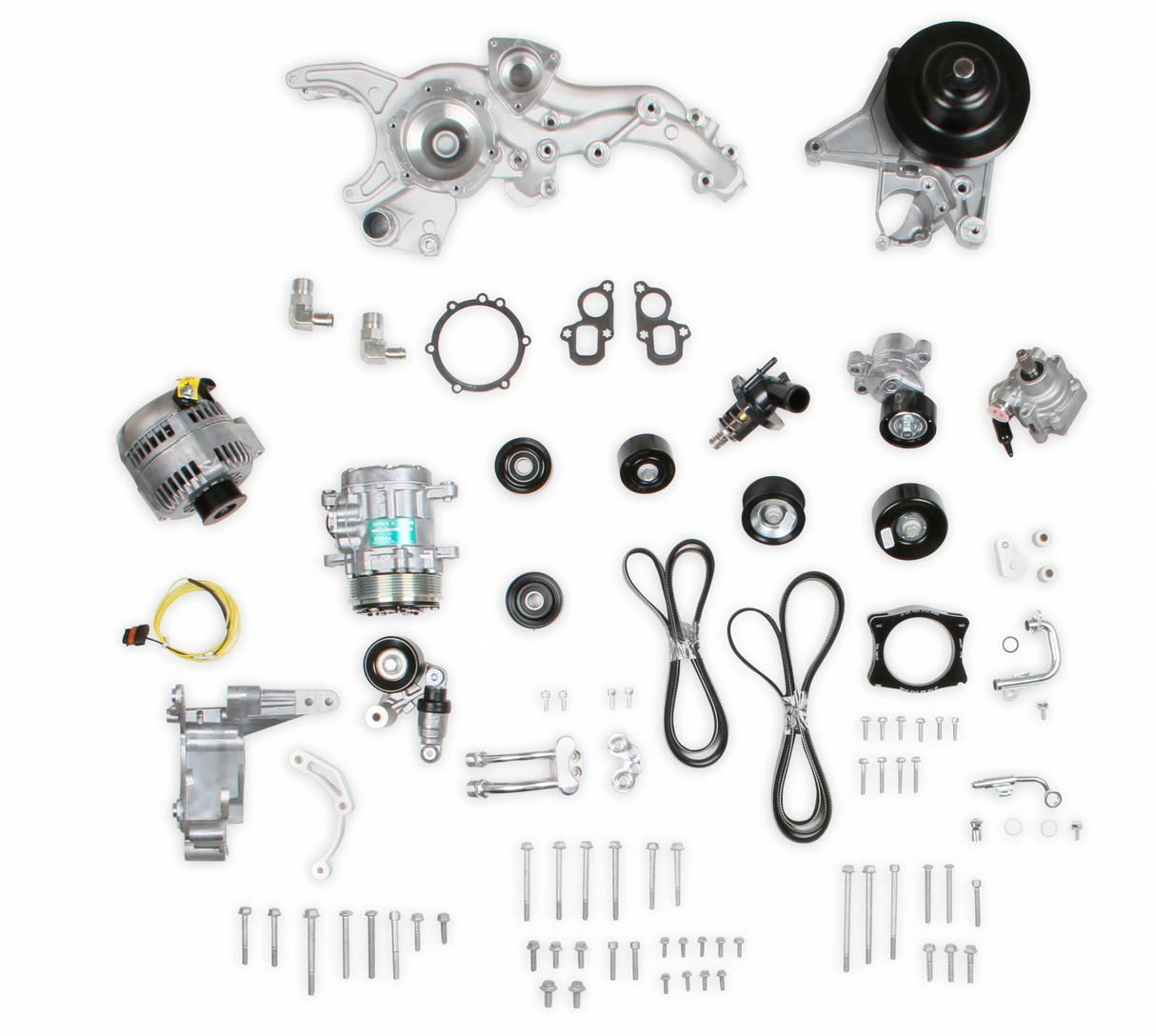 Holley® #20-220 GM GEN V LT4 Wet Sump Premium Mid-Mount Complete Drive System