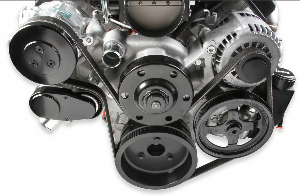 Holley® #20-220 GM GEN V LT4 Wet Sump Premium Mid-Mount Complete Drive System