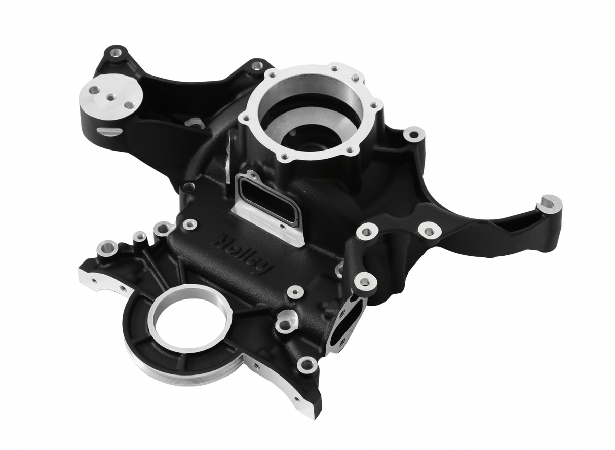 Holley® #20-370BK Small Block Ford Mid-Mount Complete Accessory Drive System
