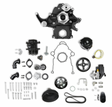 Holley® #20-291BK (09-23) GEN III HEMI VVT Black Mid-Mount Complete Drive System with Cast Damper