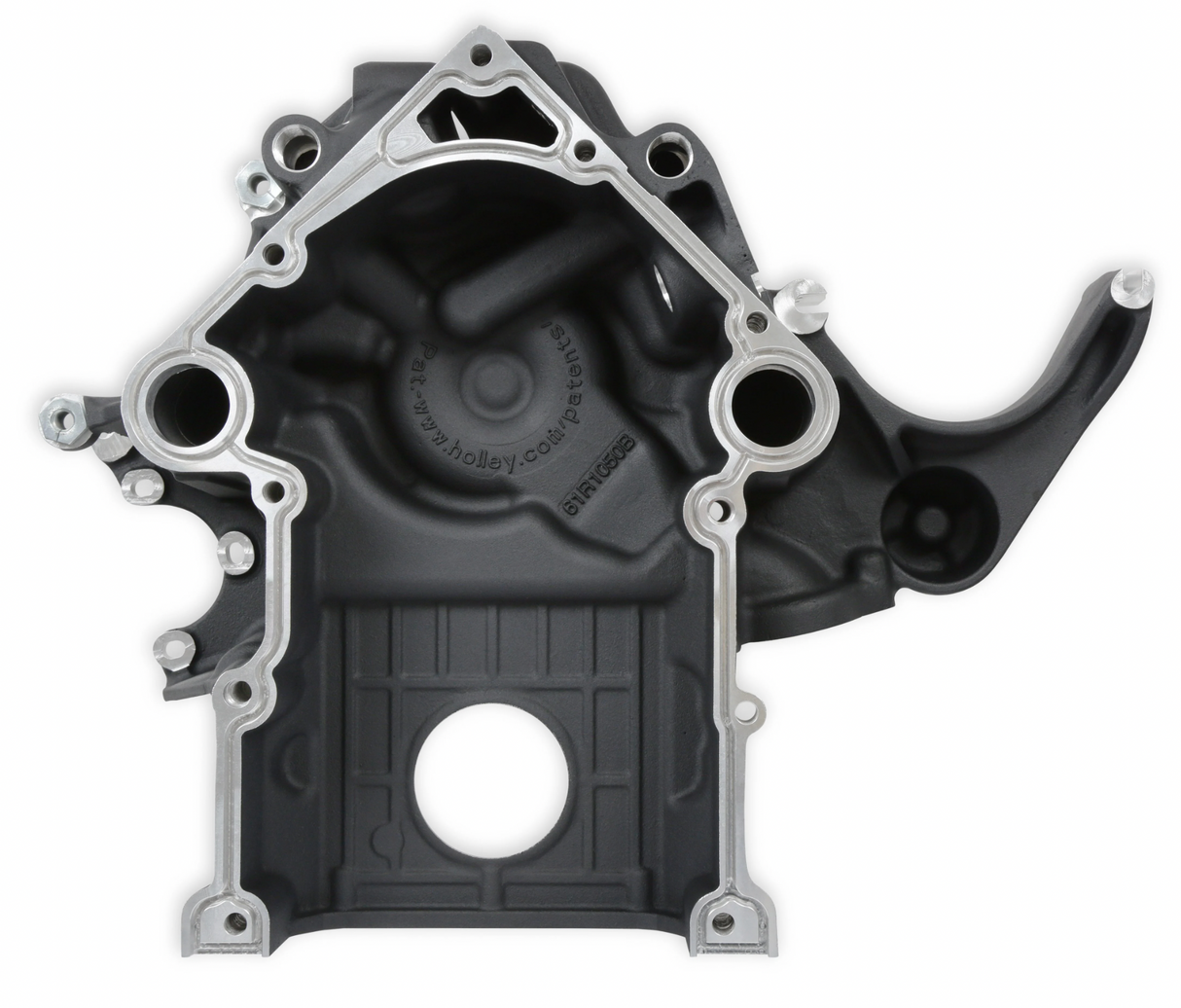 Holley® #20-291BK (09-23) GEN III HEMI VVT Black Mid-Mount Complete Drive System with Cast Damper