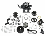 Holley® #20-291BK (09-23) GEN III HEMI VVT Black Mid-Mount Complete Drive System with Cast Damper