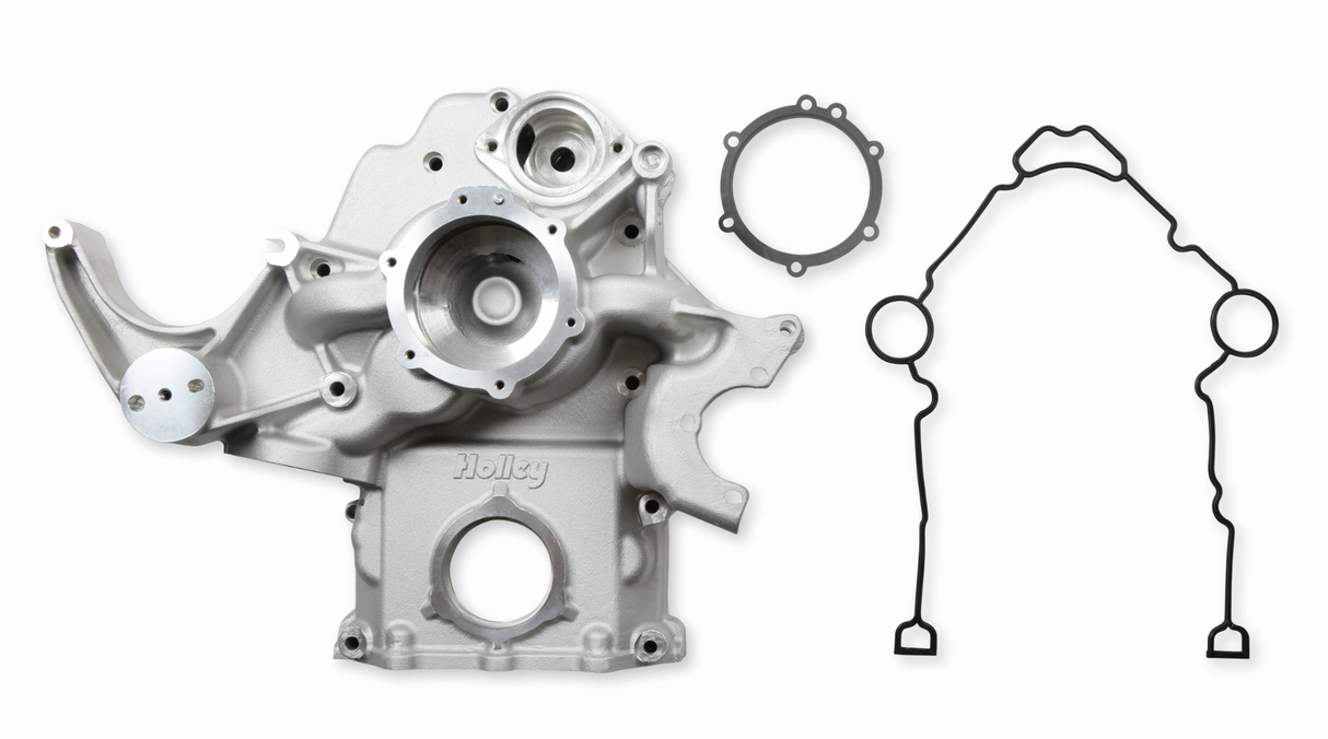 Holley® #20-290 (03-08) GEN III HEMI NON-VVT Natural Cast Mid-Mount Complete Drive System with Cast Damper